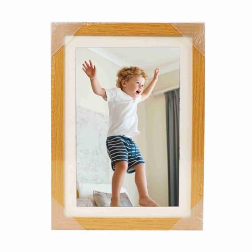 Tudaheuiy Bilderrahmen, Wandgalerie Poster Hanges Fotorahmen Hochzeitsstrauß -Erinnerungsstücke Tabletop Frames Box für Keepsakes Display und Home Office ation 33 x 24 x 3cm (Holz) von Tudaheuiy