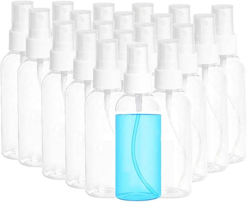 Nachfüllbare 120Ml Kunststoff-Sprühflaschen Feine Nebel-Kunststoff-Mini-Reiseflasche Perfekt Für Kosmetika, Händedesinfektionsmittel von TuelayYetis