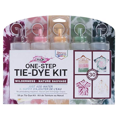 Tulip One-Step Tie-Dye Kit 45617 5 Colors Wilderness, One Size von Tulip One-Step Tie-Dye Kit