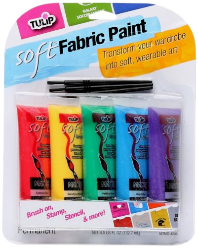 TULIP 29375 Soft Fabric Paint, 5er-Pack von Tulip