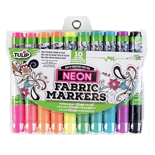 Tulip I love schaffen zu Marker Stoff Marker 10 kg-neon von Tulip