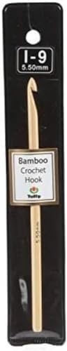 Tulip KNH060425 Crochet Hook, Bambus, Beige, 4.25mm von Tulip