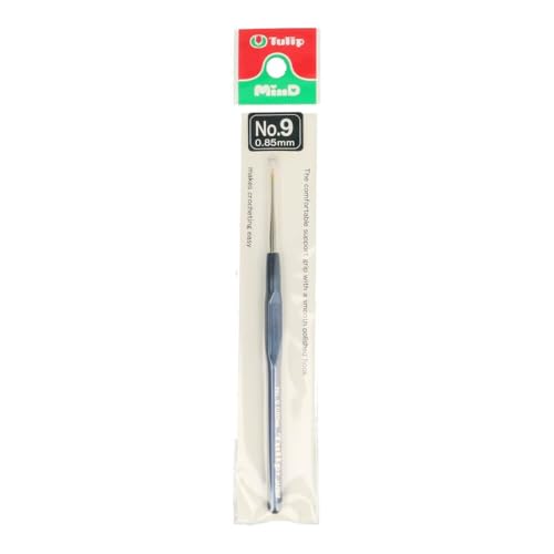 Tulip TA-1046E Crochet Hook, Legierter Stahl, Blue, Silver, 9 von Tulip