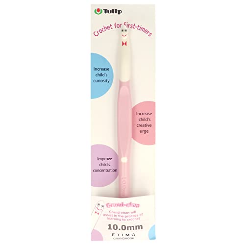 Tulip TGC-100E Crochet Hook, Nylon, White, Einheitsgröße von Tulip