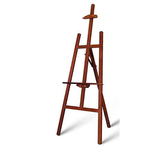 A-Rahmen-Staffelei aus Holz, stabile Atelierstaffeleien – 150 cm – Stativ-Kunstausstellungsständer für Erwachsene, verstellbarer Leinwandhalter (C 150 cm) von Tumblre