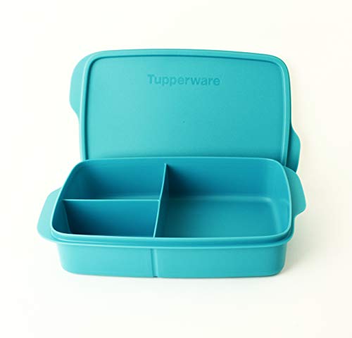 Tupperware® Clevere Pause - Eine große Brotdose mit Trennwand! + Kugelschreiber von Tupperware