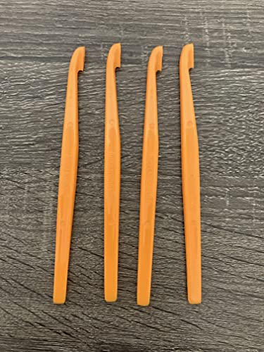 Zitrusschäler, Orange, 4 Stück von Tupperware