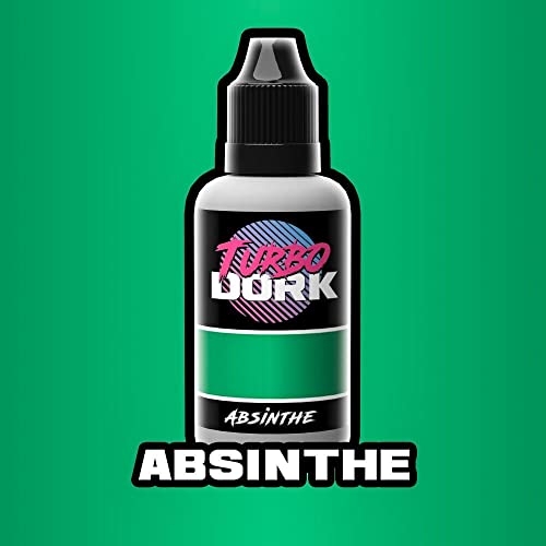 Turbo Dork TDK4789 - Absinthe Metallic Acrylfarbe 20ml Flasche von Turbo Dork