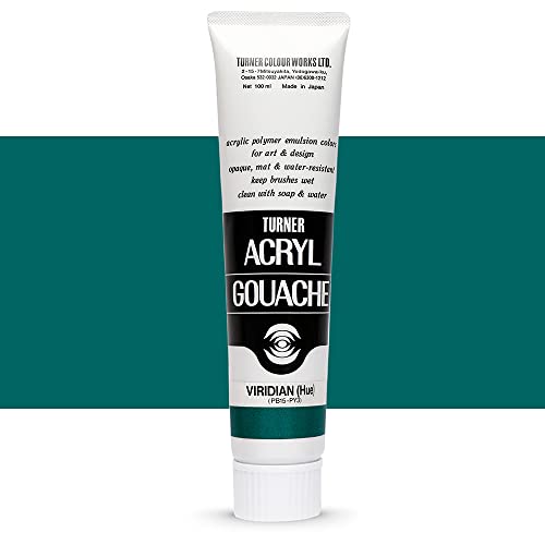 Turner Acryl Gouache 100 ml - Viridian Hue von TURNER