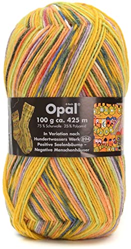 Tutto-Opal TUTTO OPAL SOCKEN- und PULLOVERWOLLE, 894 Positive Seelenbäume - Negative Menschenhäuser von OPAL