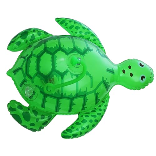 Tuxxjzm Schildkrötenspielzeug, aufblasbarer Frosch,Hüpfendes leuchtendes großes Froschspielzeug - Lustige Cartoon-Partygeschenke für Kinder, Frosch-Partydekorationen, Tierornament für Geburtstag, von Tuxxjzm