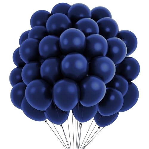 100pcs Luftballons Marineblau Dunkelblau Luftballons Blaue Luftballon Christmas Balloon Girlande Blau Ballons Set Marineblaue Luftballons Geburtstag Ballon Girlande Blau Taufe Blau Deko Party von Twidels