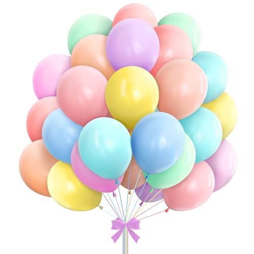 Luftballons Pastell Regenbogen Luftballons Pastell Luftballons 60 Stück Regenbogen Luftballons Geburtstag Helium Luftballons Bunt Luftballon Girlande Bunt Geburtstag Luftballons Bunte Luftballons von Twidels
