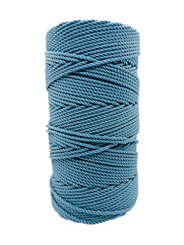 Twine by Design #36 100% 3-strängiges gedrehtes Garn (hellblau). von Twine by Design