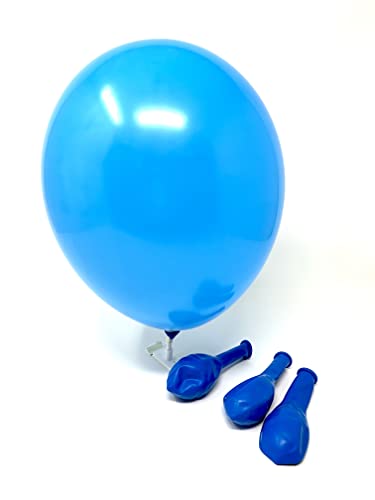 Twist4 Luftballons - Made in EU - Premiumqualität - 100% Naturlatex - Dekorationen für Geburtstage, Babyparties, Hochzeiten und Taufen (cyan, 75 Stück) von Twist4