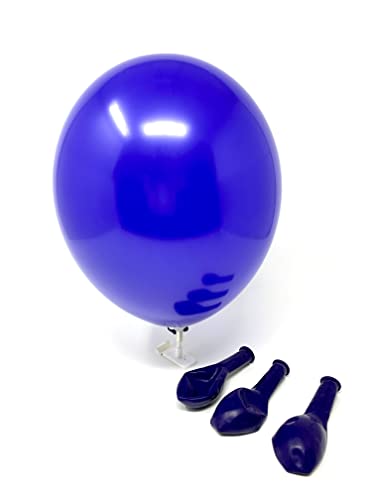 Twist4 Luftballons - Made in EU - Premiumqualität - 100% Naturlatex - Dekorationen für Geburtstage, Babyparties, Hochzeiten und Taufen (dunkelblau, 100 Stück) von Twist4