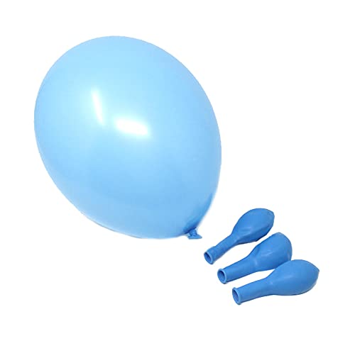 Twist4 Luftballons - Made in EU - Premiumqualität - 100% Naturlatex - Dekorationen für Geburtstage, Babyparties, Hochzeiten und Taufen (hellblau, 100 Stück) von Twist4