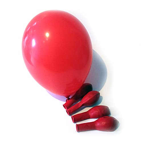 Twist4 Luftballons - Made in EU - Premiumqualität - 100% Naturlatex - Dekorationen für Geburtstage, Babyparties, Hochzeiten und Taufen (rot, 25 Stück) von Twist4