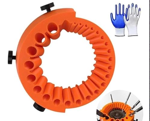 Tyafzzn Bohrerschärfer Werkzeug, Bohrer Schleifen Winkelschleifer, Handheld Drill Bit Sharpener, Bohrer Schleifhilfe Flex, 2 Bis 13 mm Drill Bits Zum Schleifen 125 mm Schleifer & Winkelschleifer Tyafzzn Bohrerschärfer Werkzeug, Bohrer Schleifen Winkelschleifer, Handheld Drill Bit Sharpener, Bohrer Schleifhilfe Flex, 2 Bis 13 mm Drill Bits Zum Schleifen 125 mm Schleifer & Winkelschleifer von Tyafzzn