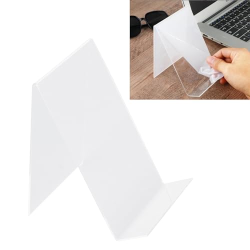 5 PCs transparente Acryl -Displayhalter für Bücher, Nagelkunst, multifunktionales Buch Display Staffelei Halter für Nagel Salon Verwendung von Tyenaza