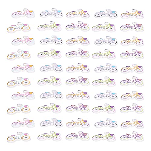 Tyenaza 50pcs Wood Buttons, Cartoon Bike Wooden Buttons DIY Sewing Accessories Decoration for Sewing Crafts Tyenaza 50pcs Wood Buttons, Cartoon Bike Wooden Buttons DIY Sewing Accessories Decoration for Sewing Crafts von Tyenaza