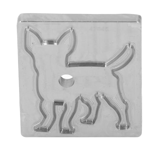 Tyenaza Dog Shape Cutting Die, Leather Punching Die, Alloy Steel Leather Punching die, for DIY Fabric Clay Crafts Jewelry Making von Tyenaza