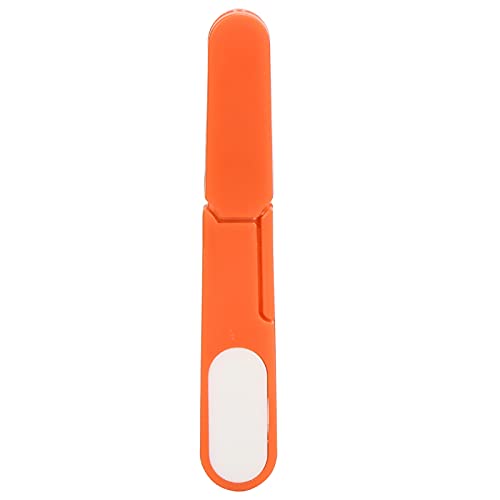 Tyenaza Nähschere Snip Fadenschneider, Sicherheitsschneider Kreuzstichschneider Snip Fadenschneider U-förmiges Nähscheren-Zubehör (Orange) von Tyenaza