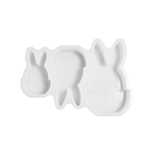 Epoxidharz Schmuckherstellung Zubehör Ostern Gießformen Silikon Ostern Gießformen Silikon Frühling Silikonform Frühlingsgießform Frühlingsdeko Basteln (Clear, 15.6x11.1cm) von Tyuffghet