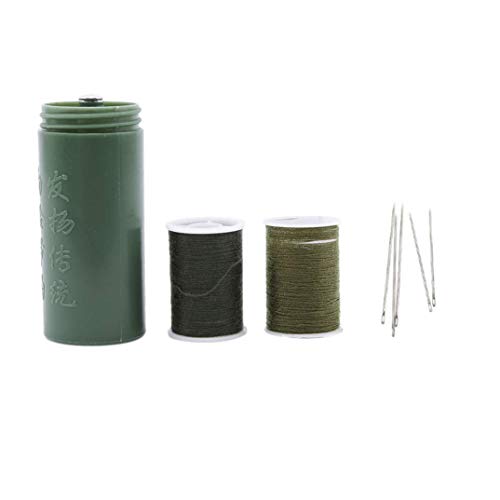 U/K Exquisit Mini Sewing Kit Cylinder Case Tragbare Reise Mit Fäden Nadeln Craft Sewing Box Set Nadelfaden Nähset Mit Aufbewahrungsbox Nützliches Nähzubehör Langlebig und nützlich von U/K