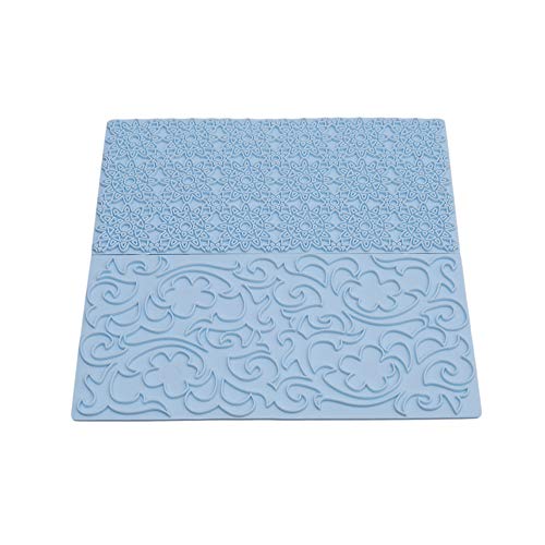 Fashion Silicone Lace Flower Fondant Embossing Mat Sugarcraft Embossers Cake Decoration von Generic