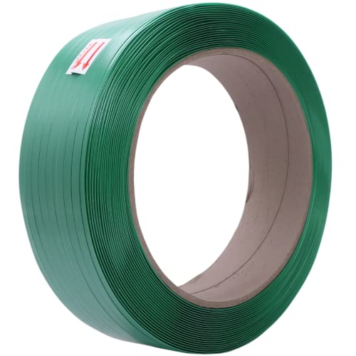 U.S. Solid 16mm x 0,8mm x 1150m Polyester (PET) Umreifungsrolle, 460 kg Zugfestigkeit Poly Umreifung - UV-, Wasser- und Rostbeständigkeit von U.S. Solid