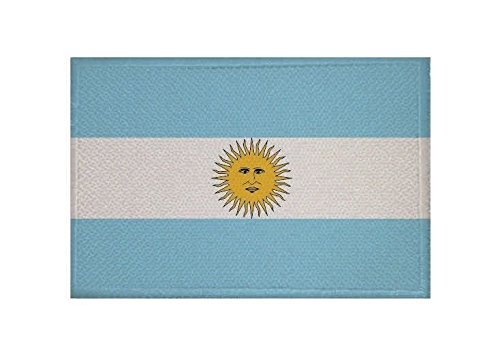 U24 Aufnäher Argentinien Fahne Flagge Aufbügler Patch 9 x 6 cm von U24