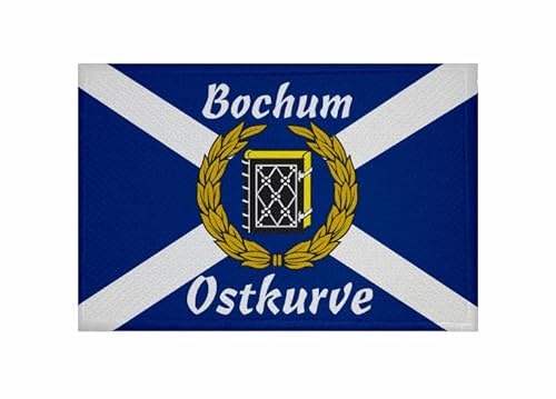 U24 Aufnäher Bochum Ostkurve Fahne Flagge Aufbügler Patch 9 x 6 cm von U24