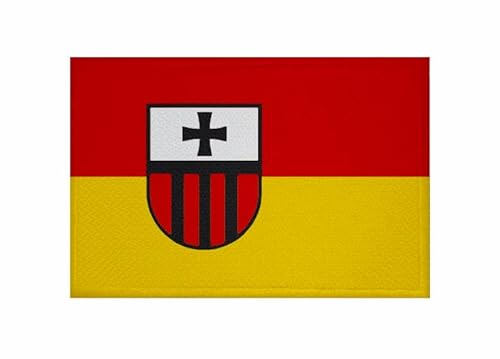 U24 Aufnäher Bonn OT Muffendorf Fahne Flagge Aufbügler Patch 9 x 6 cm von U24