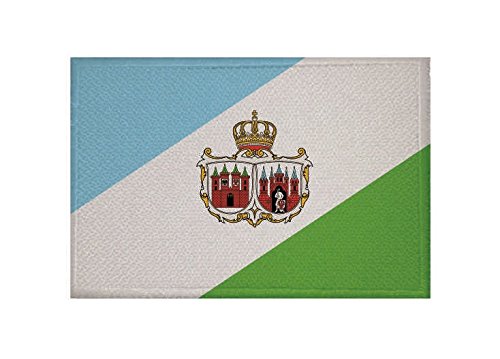 U24 Aufnäher Brandenburg Stadt Fahne Flagge Aufbügler Patch 9 x 6 cm von U24