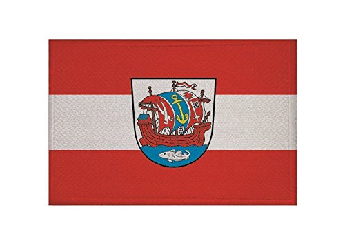 U24 Aufnäher Bremerhaven Fahne Flagge Aufbügler Patch 9 x 6 cm von U24