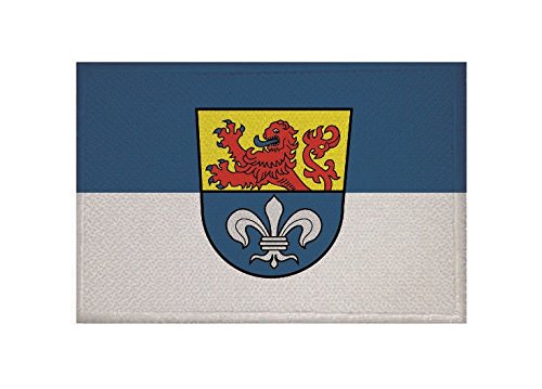 U24 Aufnäher Darmstadt Fahne Flagge Aufbügler Patch 9 x 6 cm von U24