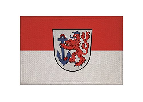 U24 Aufnäher Düsseldorf Fahne Flagge Aufbügler Patch 9 x 6 cm von U24