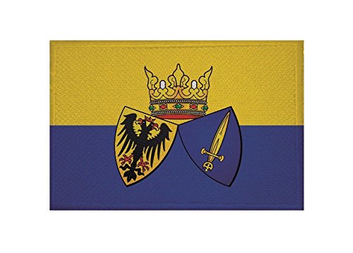 U24 Aufnäher Essen Fahne Flagge Aufbügler Patch 9 x 6 cm von U24