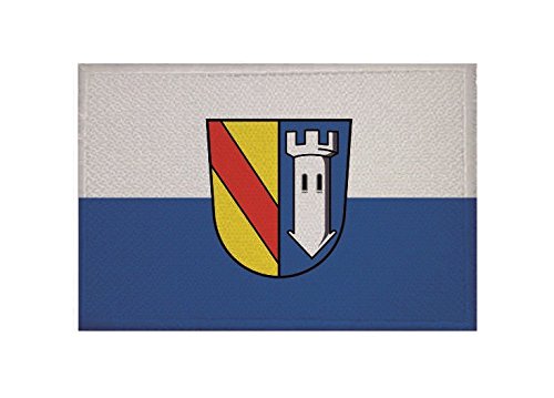 U24 Aufnäher Ettlingen Fahne Flagge Aufbügler Patch 9 x 6 cm von U24