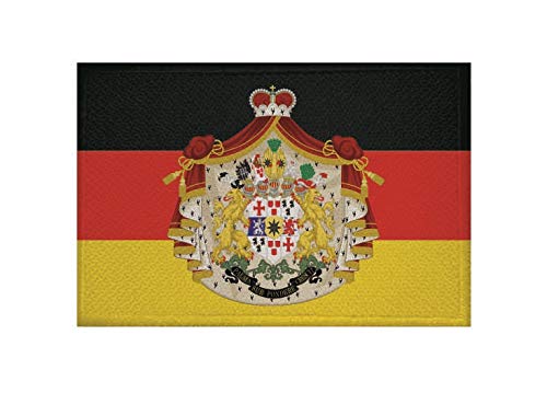 U24 Aufnäher Fürstentum Waldeck-Pyrmont Fahne Flagge Aufbügler Patch 9 x 6 cm von U24