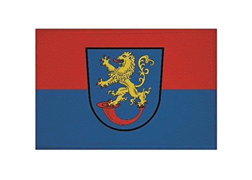 U24 Aufnäher Gifhorn Fahne Flagge Aufbügler Patch 9 x 6 cm von U24