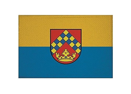 U24 Aufnäher Kirchberg (Hunsrück) Fahne Flagge Aufbügler Patch 9 x 6 cm von U24