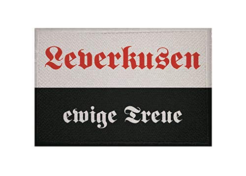 U24 Aufnäher Leverkusen ewige Treue Fahne Flagge Aufbügler Patch 9 x 6 cm von U24