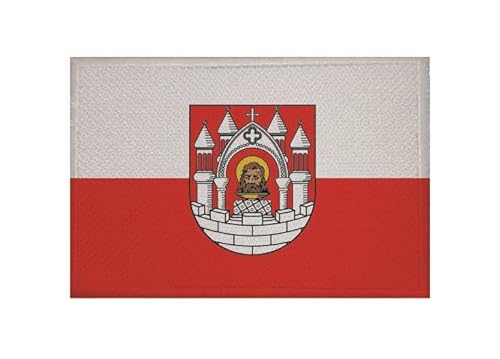 U24 Aufnäher Merseburg Fahne Flagge Aufbügler Patch 9 x 6 cm von U24