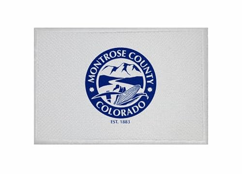 U24 Aufnäher Montrose County (Colorado) Fahne Flagge Aufbügler Patch 9 x 6 cm von U24