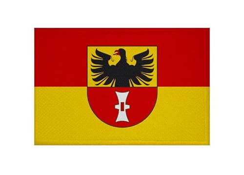 U24 Aufnäher Mühlhausen (Thüringen) Fahne Flagge Aufbügler Patch 9 x 6 cm von U24