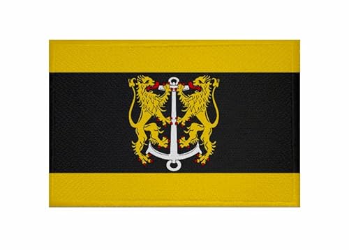 U24 Aufnäher Neuburg am Rhein Fahne Flagge Aufbügler Patch 9 x 6 cm von U24