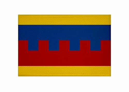 U24 Aufnäher Sloten (De Fryske Marren) Fahne Flagge Aufbügler Patch 9 x 6 cm von U24