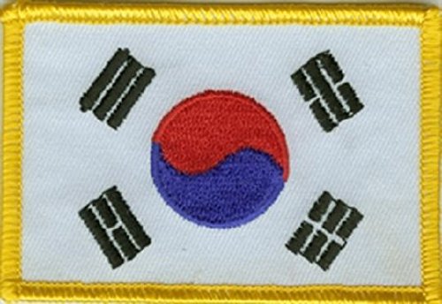 U24 Aufnäher Süd Korea Aufbügler Patch von U24